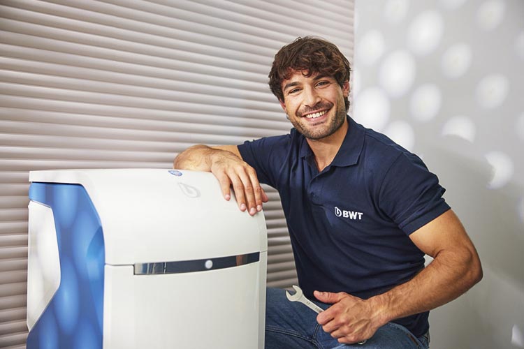 Wir installieren Ihre Wasseraufbereitungssysteme von BWT Wassertechnik